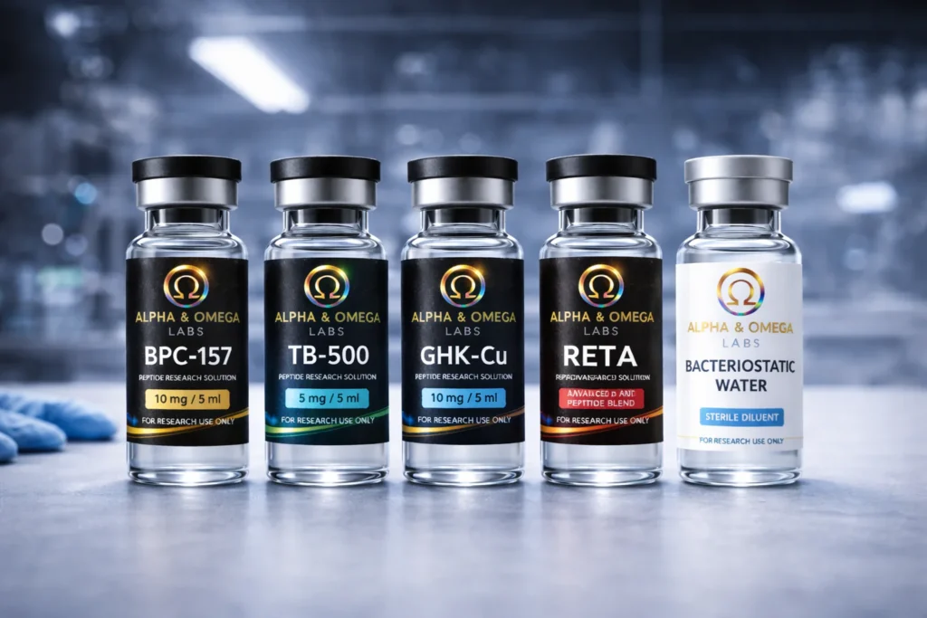 alpha and omega peptides